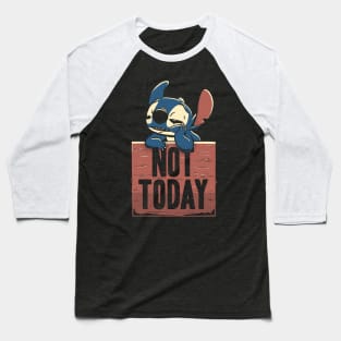 Stitch Not Today Baseball T-Shirt